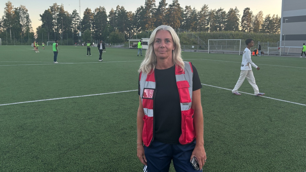 Maria Andersson, projektledare för Camp Backa. Precis som under sommaren är det flera föreningar som samverkar för att skapa aktivitet för stans ungdomar. 