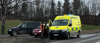 Räddningstjänst larmades om en trafikolycka på väg 209