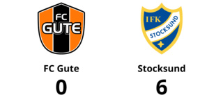 FC Gute förlorade mot Stocksund i P16 Div 1 Region 5 herr