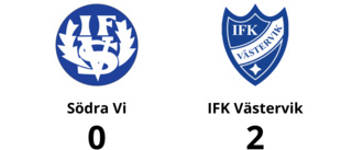 Södra Vi föll mot IFK Västervik med 0-2