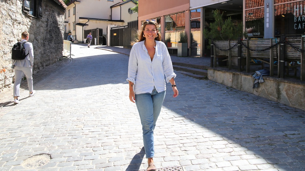 Ellen Kanellos beskriver Gotland som en paradisö med en cool mångfald. 
