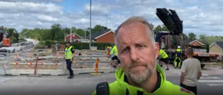 VIDEO: "Personen var kvar inne i bilen när vi kom fram"