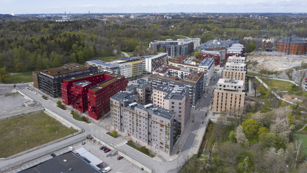 Fortsatt ökade kostnader för bostadsrätter i landet under fjärde kvartalet. Arkivbild.