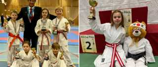 Kul med karate när alla fick pokal