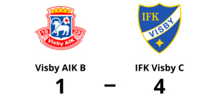 IFK Visby C vann mot Visby AIK B