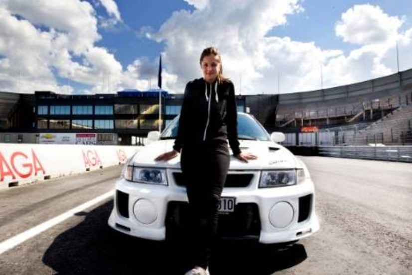 Nybörjarföraren Alena Stitkovac.