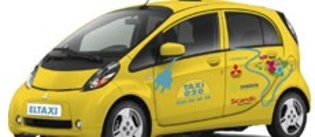 Flygtaxi för laddad färd