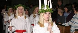 Tierps lucia nervös men välövad