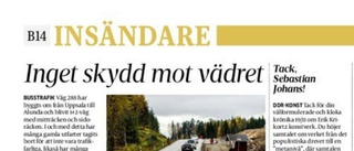 Så prioriterar UL väderskydd