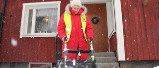 Rose Marie vågar knappt lämna radhuset