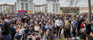 Så såg det ut i Ekonomikumparken på valborg