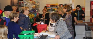 Invigning av Öppen hand-butik en succé