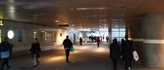 Mörkt och otryggt i Centralpassagen