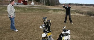 Golfpremiär i Heby