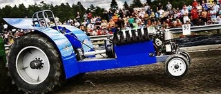 Traktorpulling i Vendel