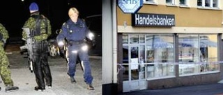 Bankrånarna valde fel polis