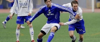 Anton Andersson på väg hem till IFK