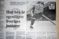 Sport i backspegeln: Anders Burström minns skrällen i junior-VM 1995