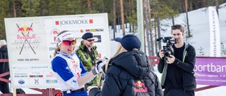 Länsåkaren på pallen i monsterloppet