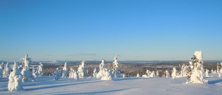 Mer snö än vanligt i december – Gällivare sticker ut