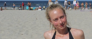 Olika åsikter om solskydd på Tofta strand