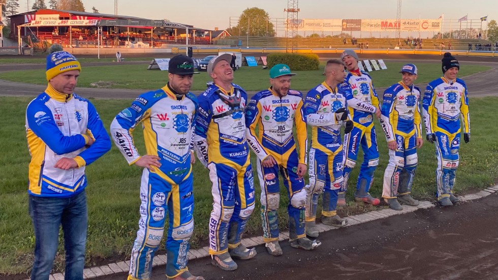 Hemmalaget Piraterna. De blågula vinner på TBM arena och nu ska det blir ännu mer publik igen på Motalabanan. Även Maif kämpar på med evenemang.