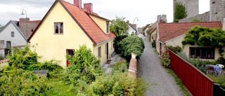 Glödheta hus i Visby innerstad