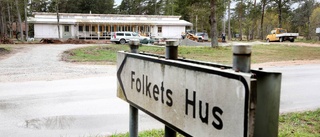 Här växer nya Folkets hus i Follingbo fram