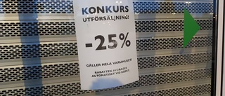 Klädkedjan har nått slutet