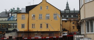 Pålningen fick huset att spricka