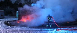 Omfattande brand vid Kolmården