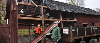 Allt surare men humöret på topp