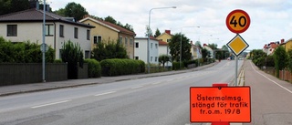 Östermalmsgatan stängs helt för trafik