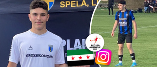 Division 6-spelaren blir landslagsman för Syrien – via Instagram