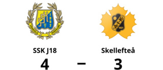 SSK J18 avgjorde mot Skellefteå i förlängningen