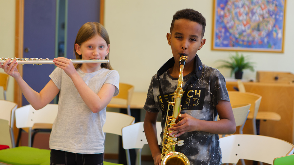Kulturskolan har en central roll i kommunens kulturliv. 