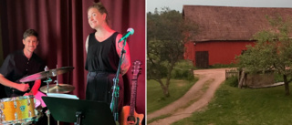 Paret bygger scen – satsar på konserter hemma i ladan