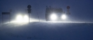 Halka och modd men snöfallsvarningen lyft