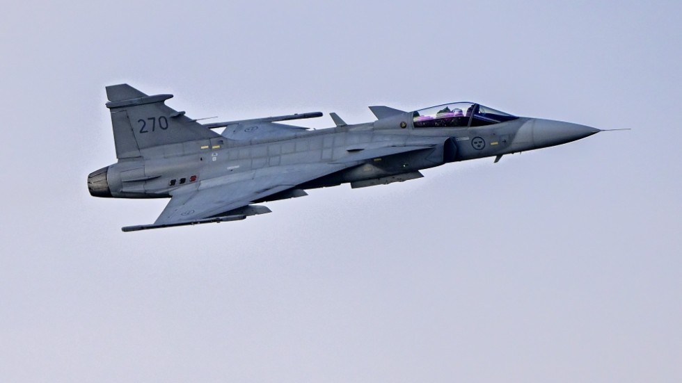 Brasilien kan köpa fler Jas Gripen-plan. Arkivbild.
