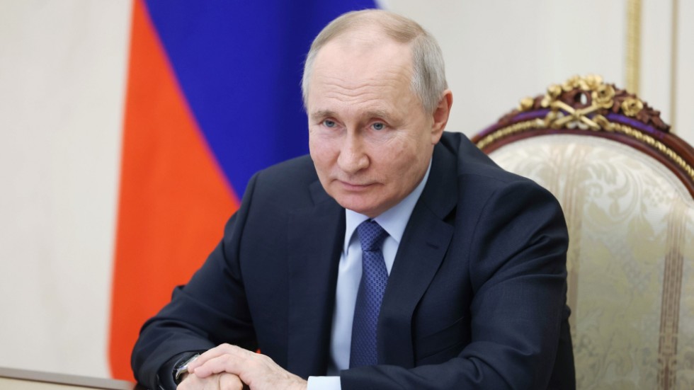 Rysslands president Vladimir Putin.
