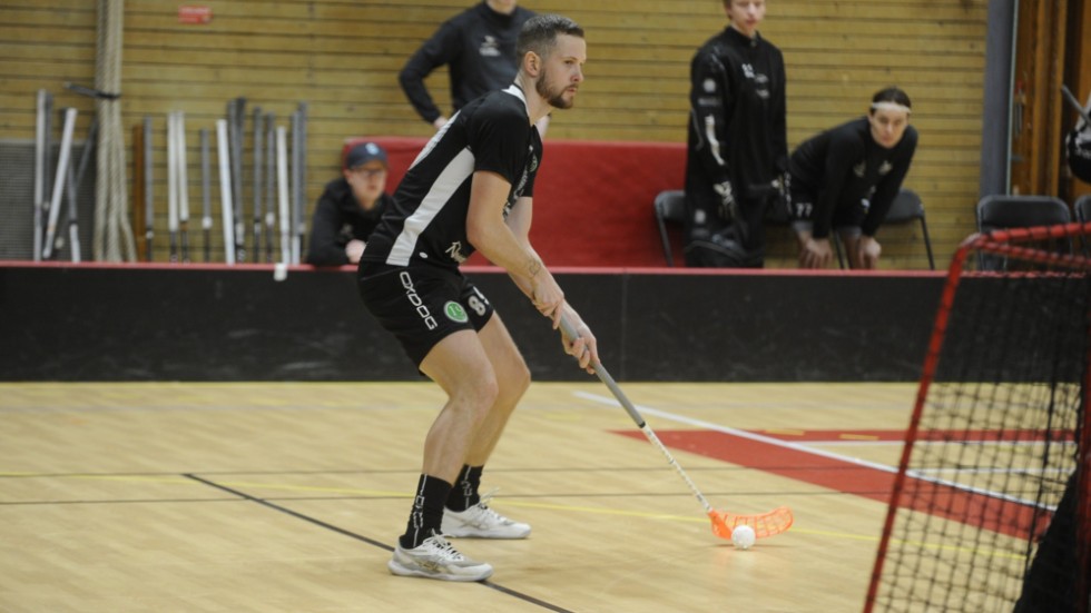 Jesper Engström, en av FBC Nyköpings framträdande spelare i segermötet mot Salem.