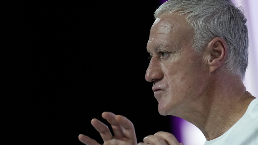 Frankrikes förbundskapten Didier Deschamps.