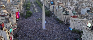 Extas i Argentina efter segern