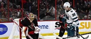 Anton Forsberg storspelade mot San Jose