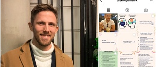 Uppsalapsykologen Henrik drabbades av cancer – två gånger • Nu gör han succé på Instagram