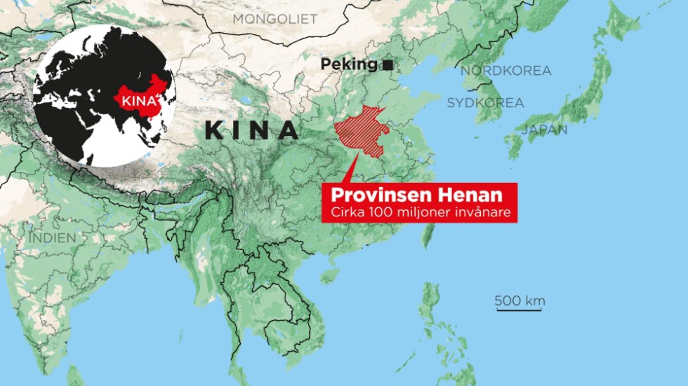 Runt 89 procent av befolkningen i den kinesiska provinsen Henan har smittats med covid-19, enligt Kan Quancheng, chef för provinsens hälsokommission.