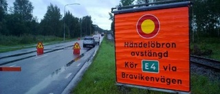 Händelöbron avstängd för all trafik