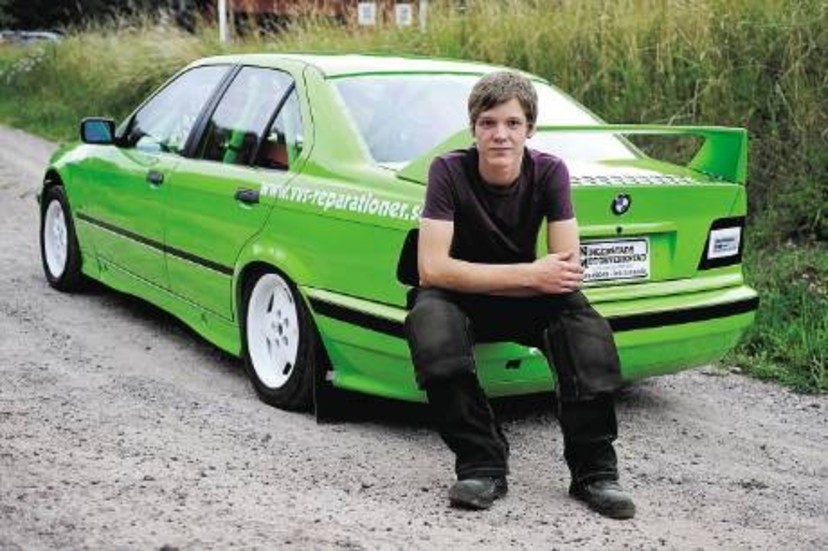Det blev en bra avslutning på säsongen för Tommy Johansson, han avslutade med seger i Svealandscupen. arkivFoto: Ilkka Ranta