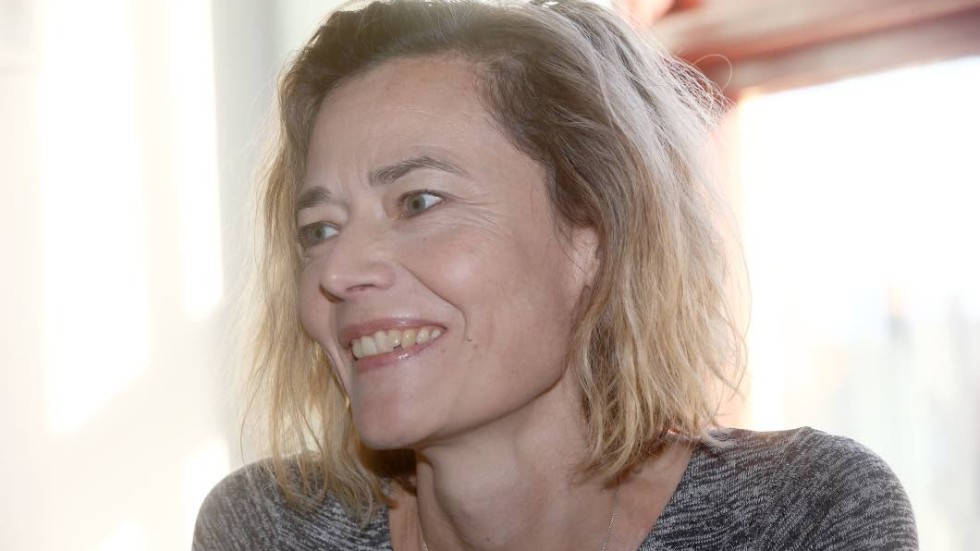 För kreativt skrivande. Maria Fagerberg är rektor och författare.