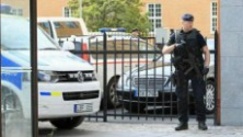 Polispådrag vid gängrättegång